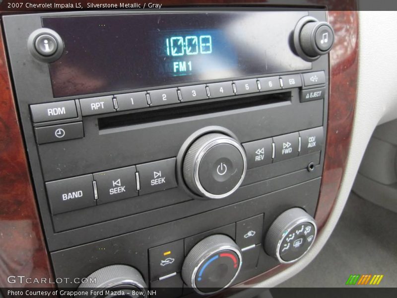 Silverstone Metallic / Gray 2007 Chevrolet Impala LS