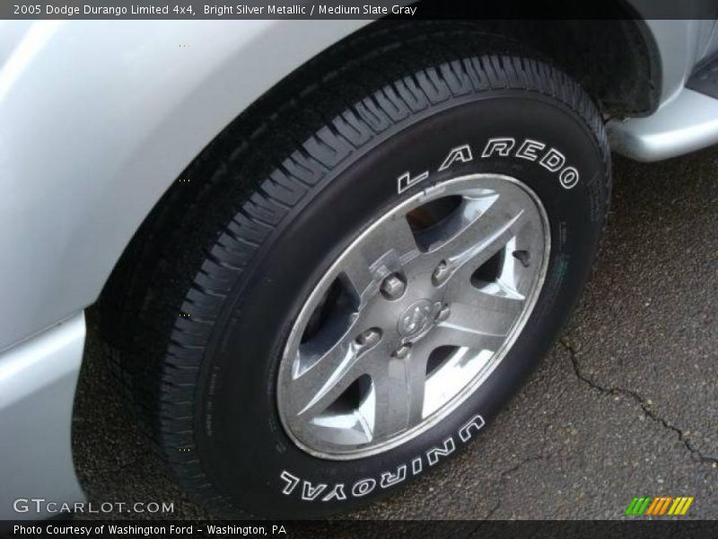 Bright Silver Metallic / Medium Slate Gray 2005 Dodge Durango Limited 4x4