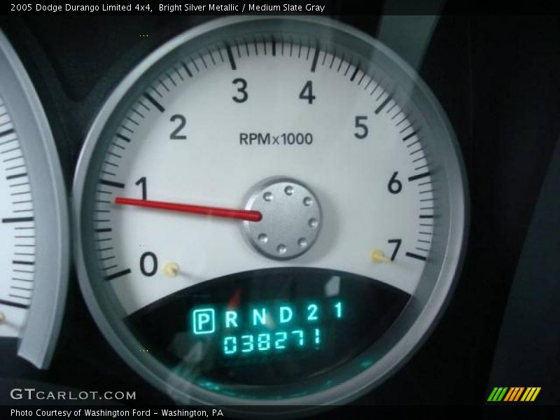 Bright Silver Metallic / Medium Slate Gray 2005 Dodge Durango Limited 4x4