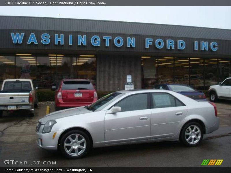 Light Platinum / Light Gray/Ebony 2004 Cadillac CTS Sedan