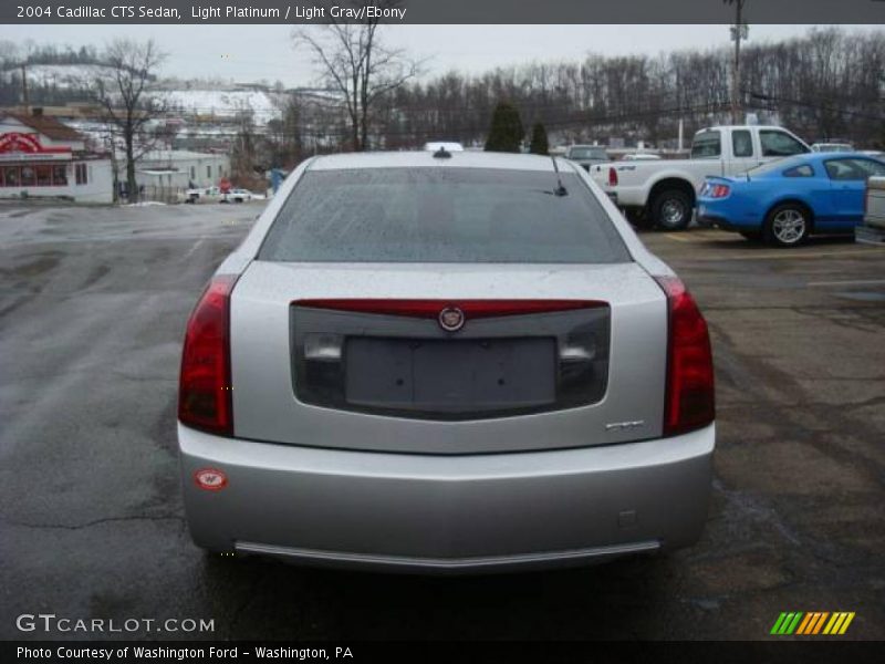 Light Platinum / Light Gray/Ebony 2004 Cadillac CTS Sedan