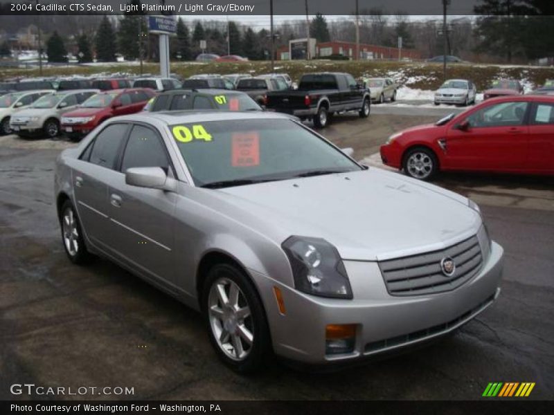 Light Platinum / Light Gray/Ebony 2004 Cadillac CTS Sedan