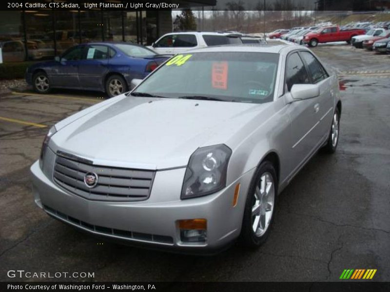 Light Platinum / Light Gray/Ebony 2004 Cadillac CTS Sedan