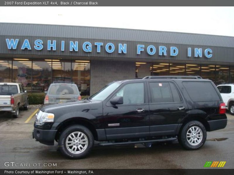 Black / Charcoal Black 2007 Ford Expedition XLT 4x4