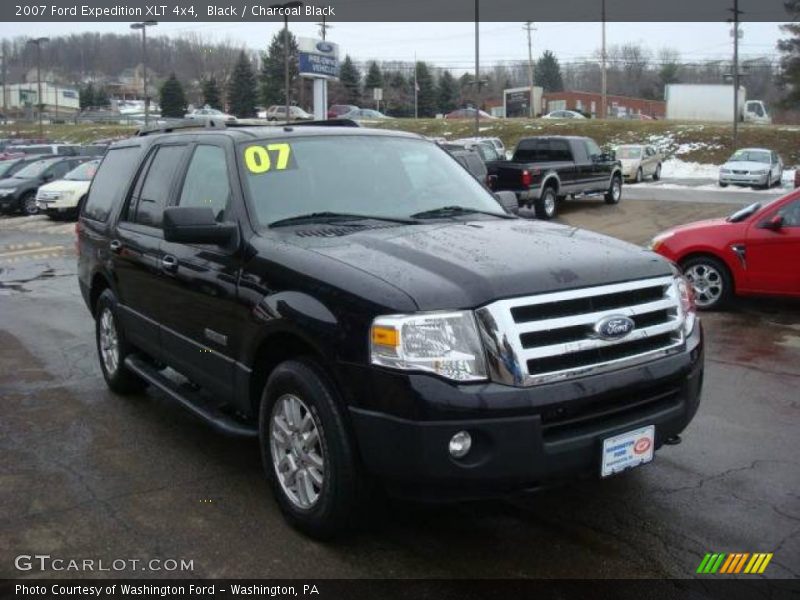 Black / Charcoal Black 2007 Ford Expedition XLT 4x4