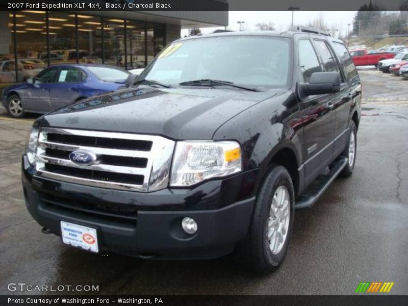 Black / Charcoal Black 2007 Ford Expedition XLT 4x4