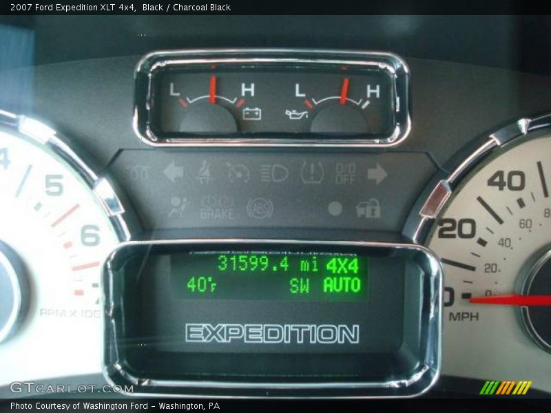 Black / Charcoal Black 2007 Ford Expedition XLT 4x4