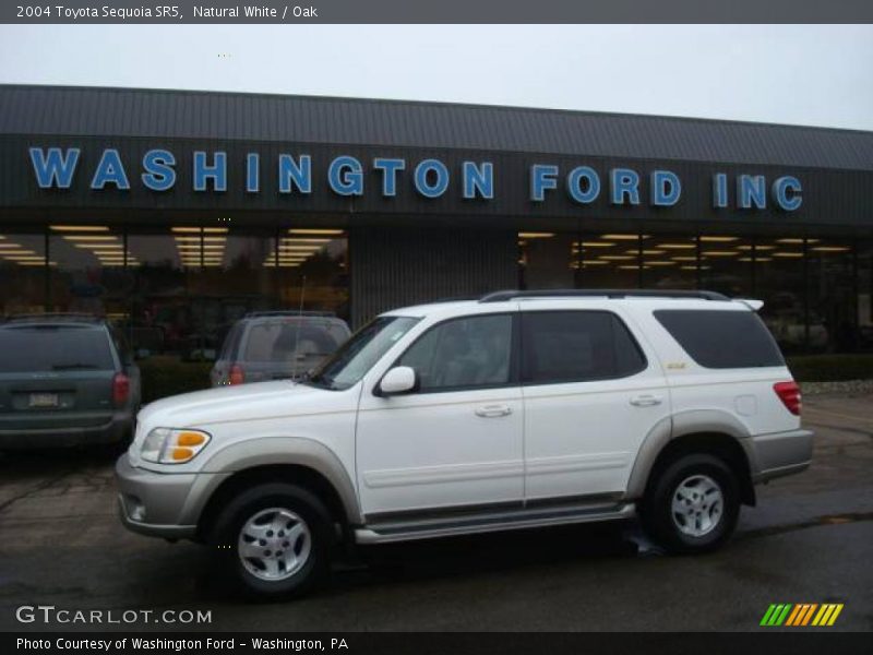 Natural White / Oak 2004 Toyota Sequoia SR5