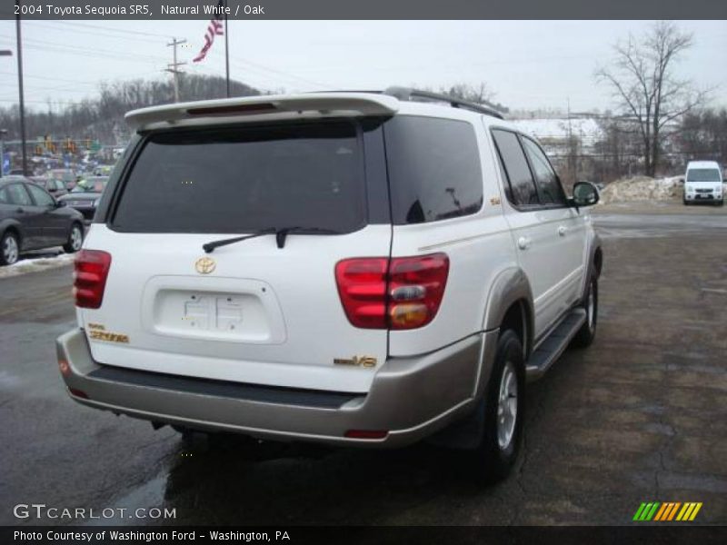 Natural White / Oak 2004 Toyota Sequoia SR5