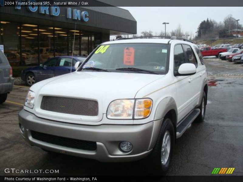 Natural White / Oak 2004 Toyota Sequoia SR5