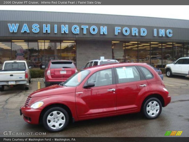 Inferno Red Crystal Pearl / Pastel Slate Gray 2006 Chrysler PT Cruiser
