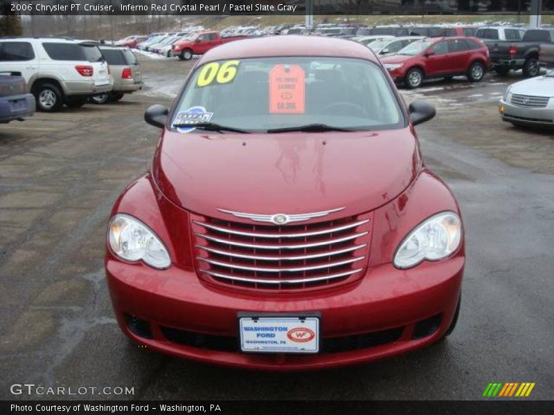 Inferno Red Crystal Pearl / Pastel Slate Gray 2006 Chrysler PT Cruiser