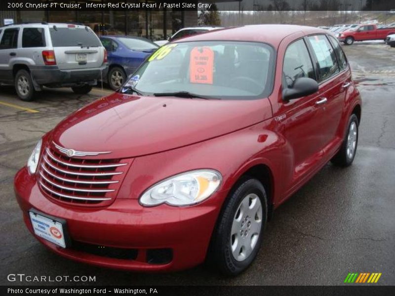 Inferno Red Crystal Pearl / Pastel Slate Gray 2006 Chrysler PT Cruiser