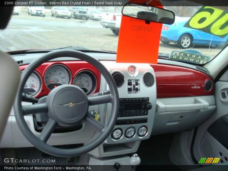 Inferno Red Crystal Pearl / Pastel Slate Gray 2006 Chrysler PT Cruiser