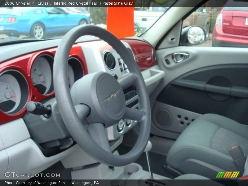 Inferno Red Crystal Pearl / Pastel Slate Gray 2006 Chrysler PT Cruiser