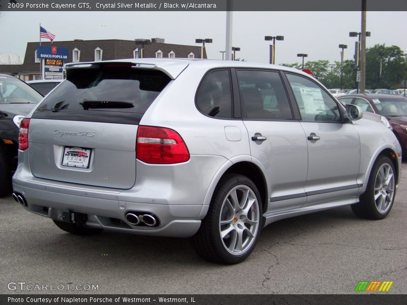 Crystal Silver Metallic / Black w/Alcantara 2009 Porsche Cayenne GTS
