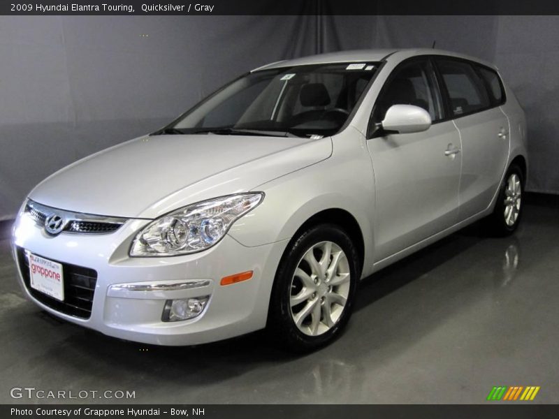 Quicksilver / Gray 2009 Hyundai Elantra Touring