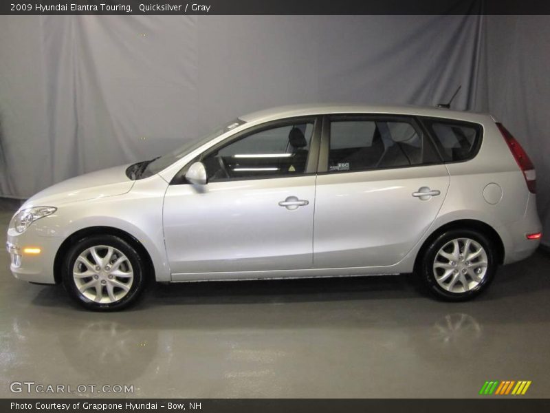 Quicksilver / Gray 2009 Hyundai Elantra Touring