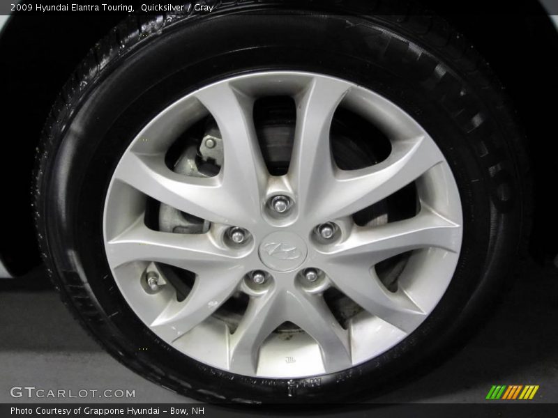 Quicksilver / Gray 2009 Hyundai Elantra Touring