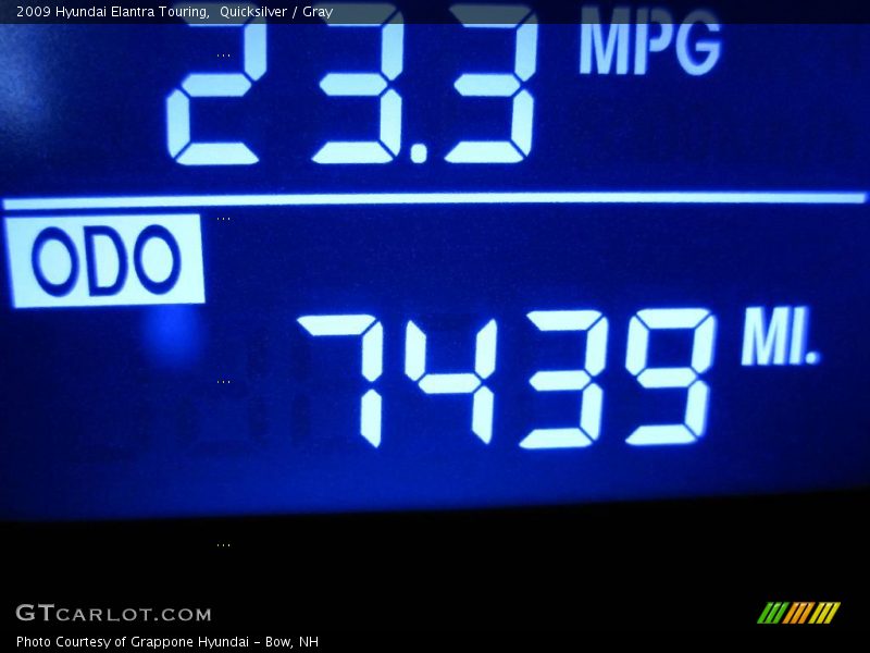 Quicksilver / Gray 2009 Hyundai Elantra Touring