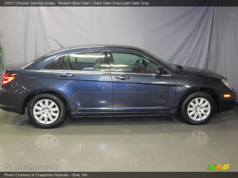 Modern Blue Pearl / Dark Slate Gray/Light Slate Gray 2007 Chrysler Sebring Sedan