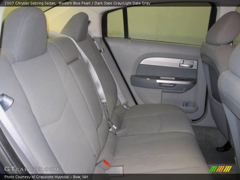 Modern Blue Pearl / Dark Slate Gray/Light Slate Gray 2007 Chrysler Sebring Sedan