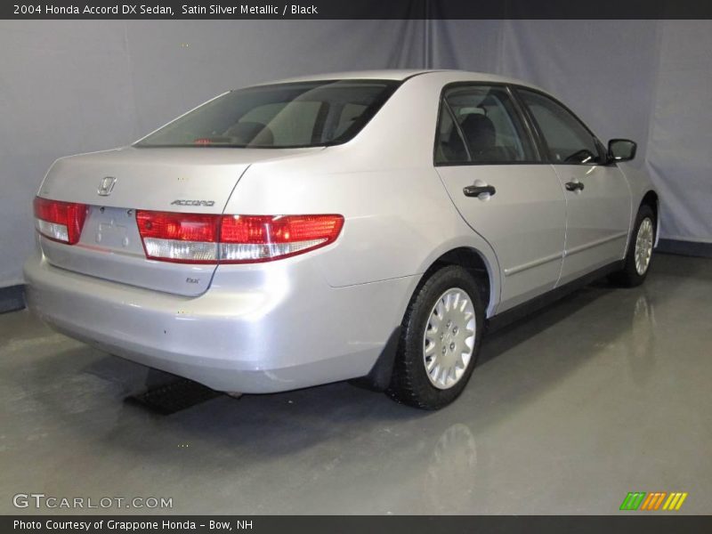 Satin Silver Metallic / Black 2004 Honda Accord DX Sedan