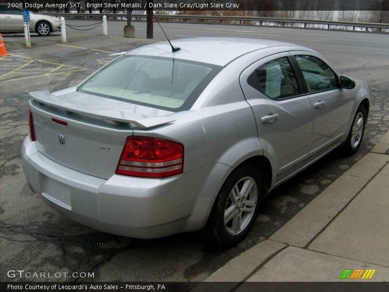 Bright Silver Metallic / Dark Slate Gray/Light Slate Gray 2008 Dodge Avenger SXT