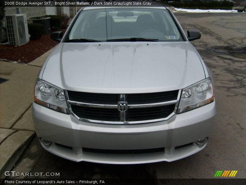Bright Silver Metallic / Dark Slate Gray/Light Slate Gray 2008 Dodge Avenger SXT