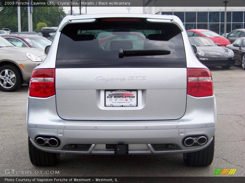 Crystal Silver Metallic / Black w/Alcantara 2009 Porsche Cayenne GTS