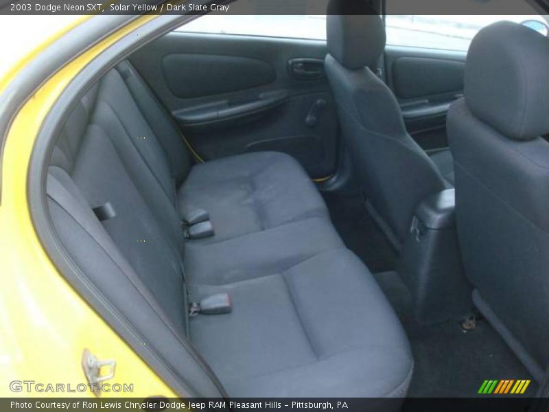 Solar Yellow / Dark Slate Gray 2003 Dodge Neon SXT