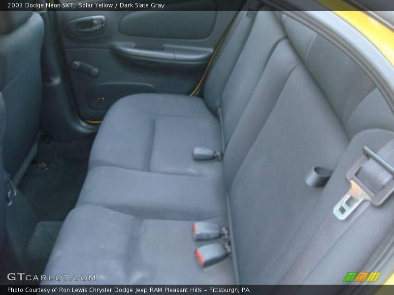 Solar Yellow / Dark Slate Gray 2003 Dodge Neon SXT