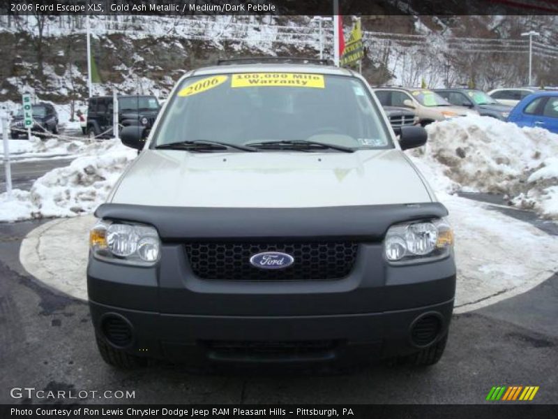 Gold Ash Metallic / Medium/Dark Pebble 2006 Ford Escape XLS