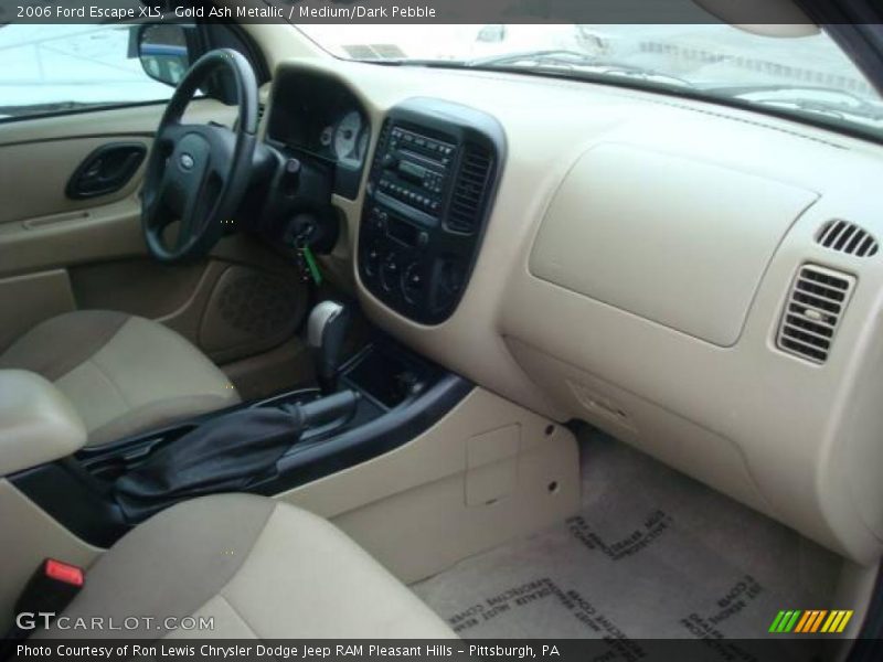 Gold Ash Metallic / Medium/Dark Pebble 2006 Ford Escape XLS