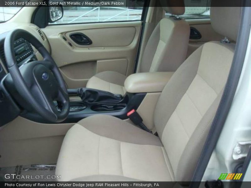 Gold Ash Metallic / Medium/Dark Pebble 2006 Ford Escape XLS