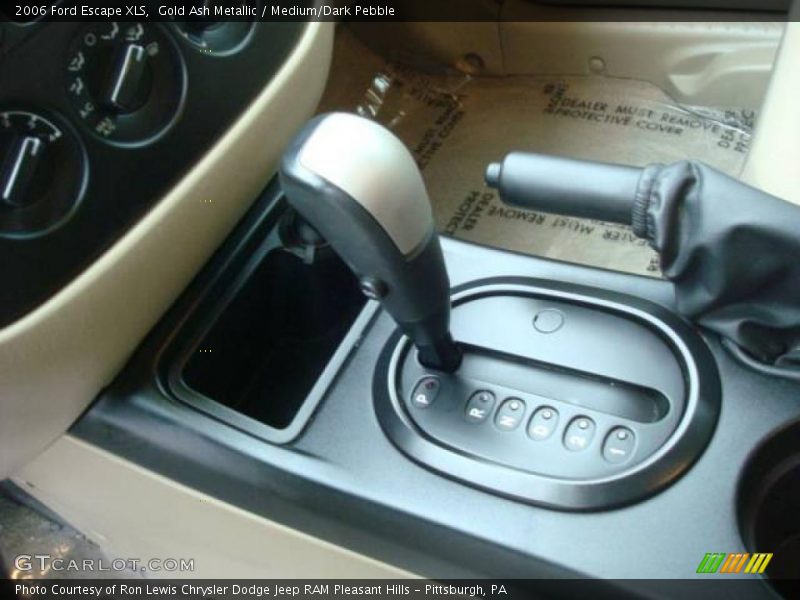 Gold Ash Metallic / Medium/Dark Pebble 2006 Ford Escape XLS