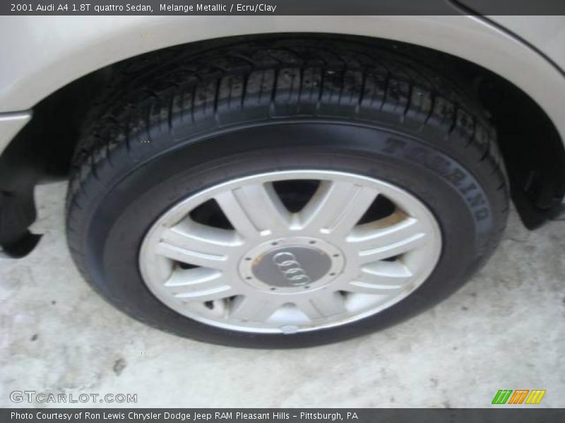 Melange Metallic / Ecru/Clay 2001 Audi A4 1.8T quattro Sedan