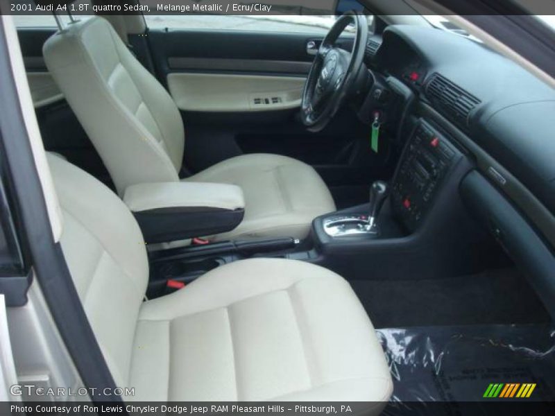 Melange Metallic / Ecru/Clay 2001 Audi A4 1.8T quattro Sedan