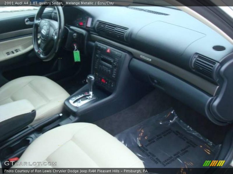 Melange Metallic / Ecru/Clay 2001 Audi A4 1.8T quattro Sedan