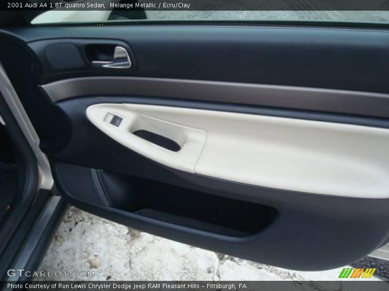 Melange Metallic / Ecru/Clay 2001 Audi A4 1.8T quattro Sedan
