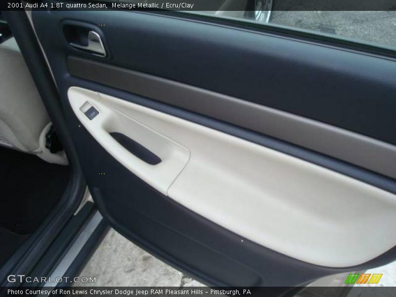 Melange Metallic / Ecru/Clay 2001 Audi A4 1.8T quattro Sedan