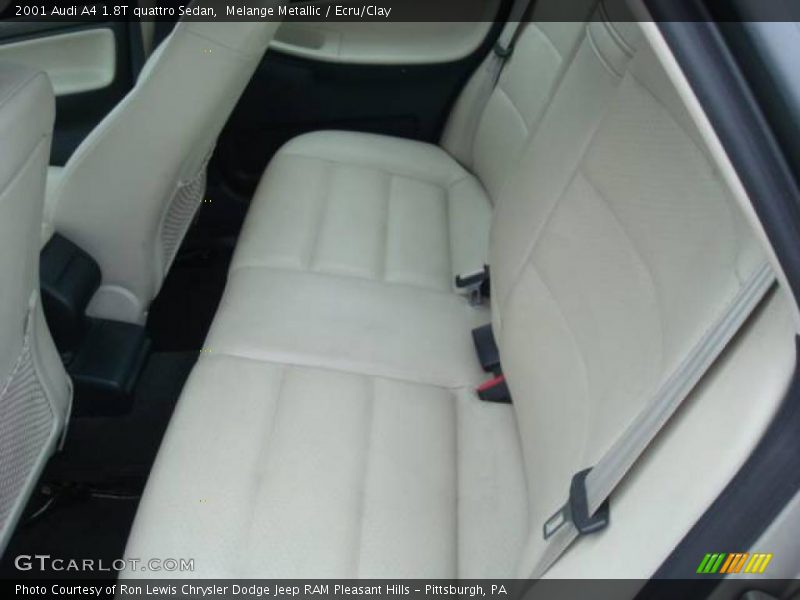 Melange Metallic / Ecru/Clay 2001 Audi A4 1.8T quattro Sedan