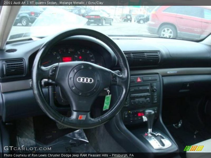 Melange Metallic / Ecru/Clay 2001 Audi A4 1.8T quattro Sedan