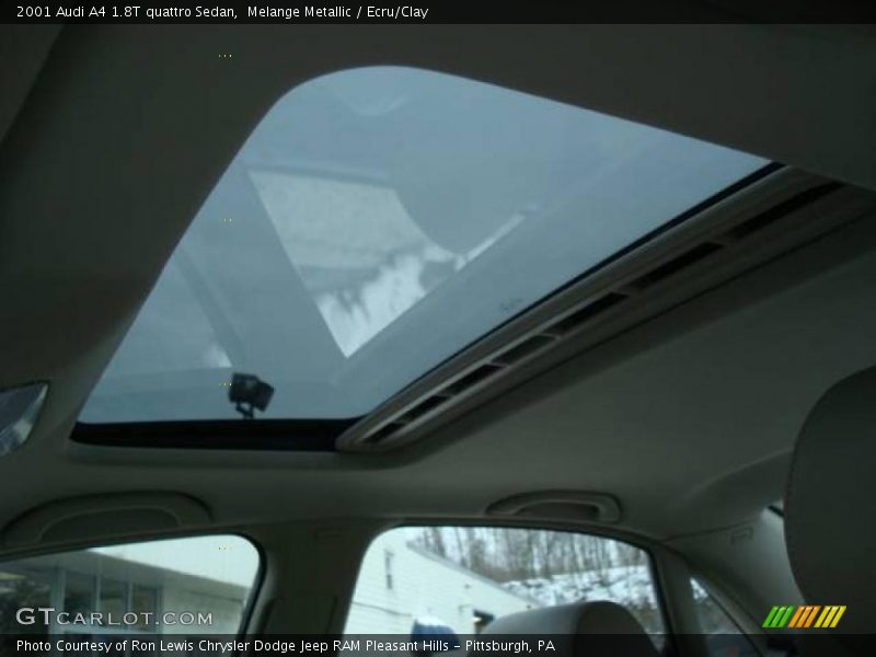 Melange Metallic / Ecru/Clay 2001 Audi A4 1.8T quattro Sedan