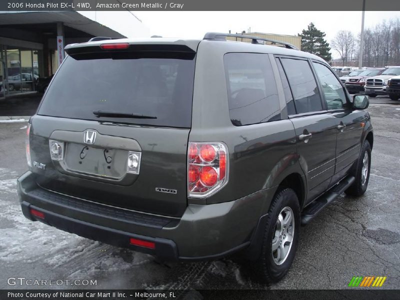 Amazon Green Metallic / Gray 2006 Honda Pilot EX-L 4WD