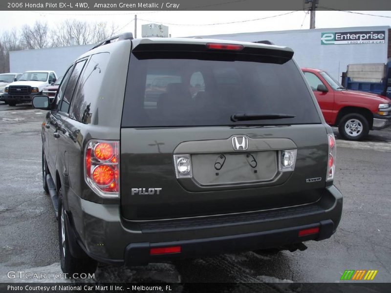 Amazon Green Metallic / Gray 2006 Honda Pilot EX-L 4WD
