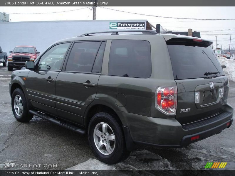 Amazon Green Metallic / Gray 2006 Honda Pilot EX-L 4WD
