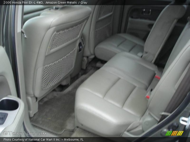 Amazon Green Metallic / Gray 2006 Honda Pilot EX-L 4WD
