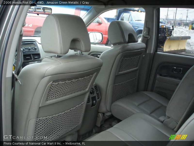 Amazon Green Metallic / Gray 2006 Honda Pilot EX-L 4WD