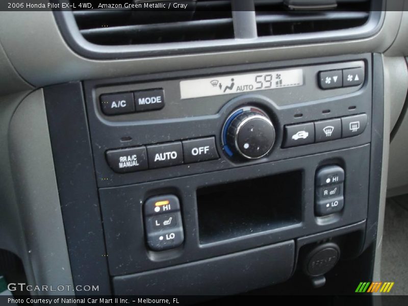 Amazon Green Metallic / Gray 2006 Honda Pilot EX-L 4WD